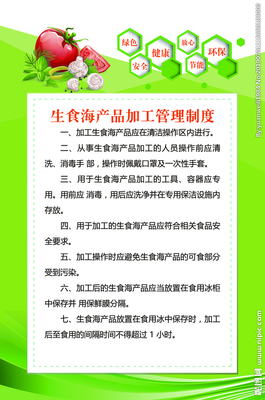 生食海产品加工与销售管理制度全攻略